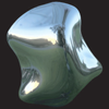 an amorphus reflecting blob