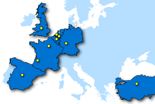 PRISM Network Map